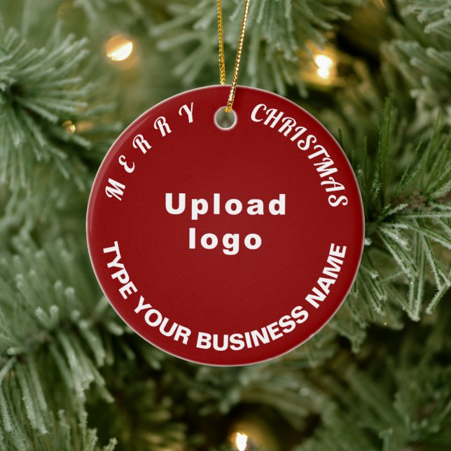 Ornamento cerâmico no Círculo Vermelho de Natal Co (Árvore)