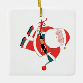 Ornamento cerâmico personalizado de escalada de ro