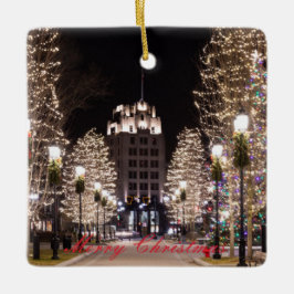 Ornamento cerâmico Quincy Christmas