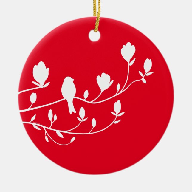 Ornamento cerâmico - "Uma Solidão momentânea" (Frente)