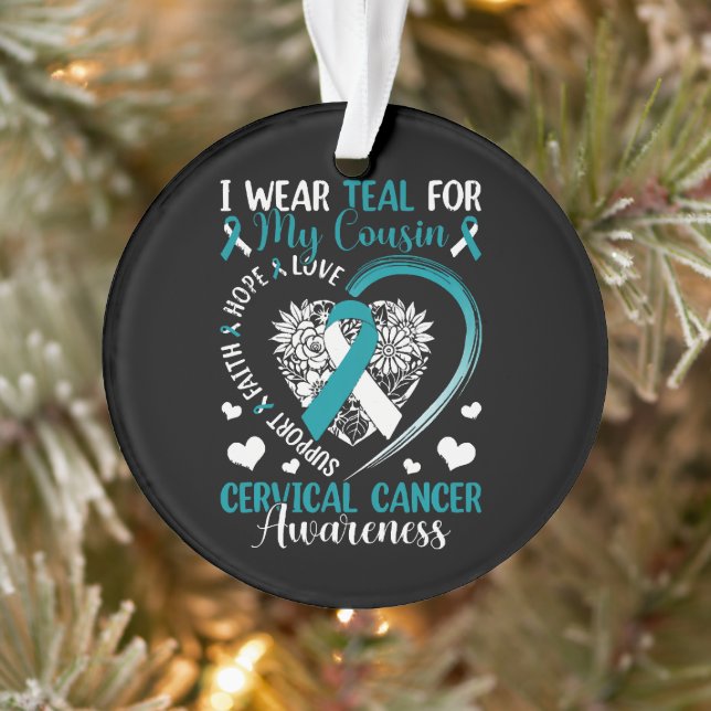 Ornamento  Cervical Cancer Awareness (Árvore)