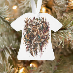 Ornamento Cervo Boho, Sonhando com Cervo