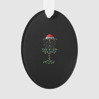 Ornamento Cesta de Golfe do Disco Papais noeis Golf Frisbee