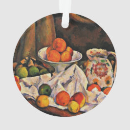 Ornamento Cezanne - Fruta Bowl, Pitcher e Fruta