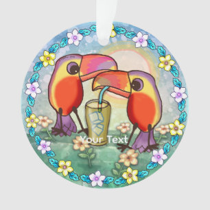 Ornamento Chá de Toucans
