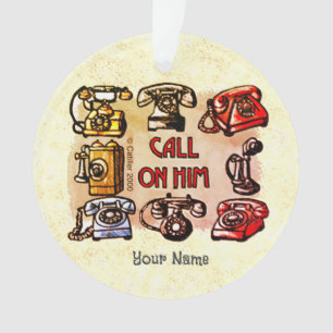 Ornamento Chame Nele Cristão