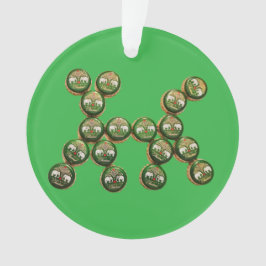 Ornamento ​🐶 Chang Beer Cap Dog