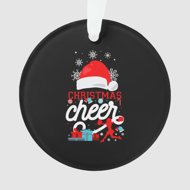 Ornamento Cheerhead Christmas Cheerhead (Frente)