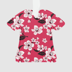 ORNAMENTO CHERRY BLOSSOM - SAKURA (VERMELHO)