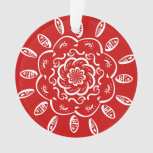 Ornamento Cherry Mandala