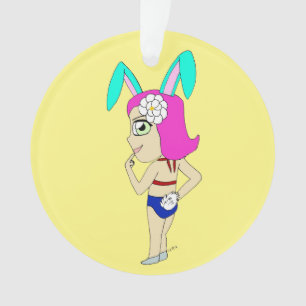 Ornamento chibi bunnygirl