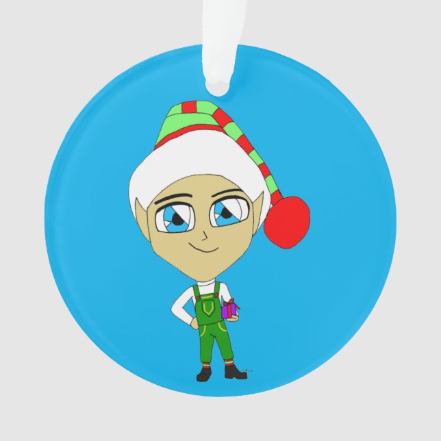 Ornamento chibi elf (Frente)
