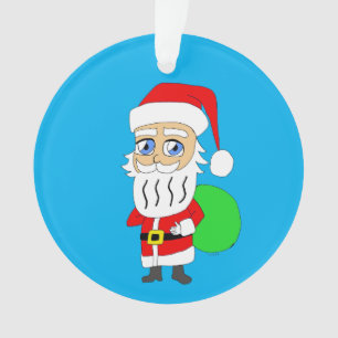 Ornamento Chibi Santa Claus