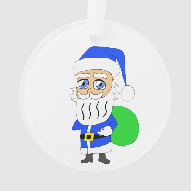 Ornamento chibi Santa Claus (Frente)