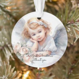 Ornamento Child Memorial Primeiro Natal Sem Você