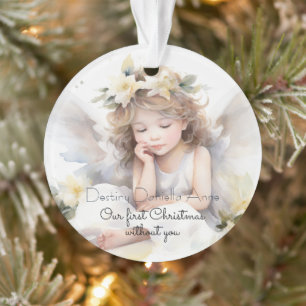 Ornamento Child Memorial Primeiro Natal Sem Você