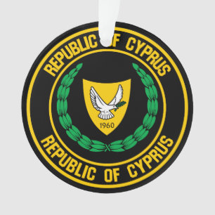 Ornamento Chipre Round Emblem