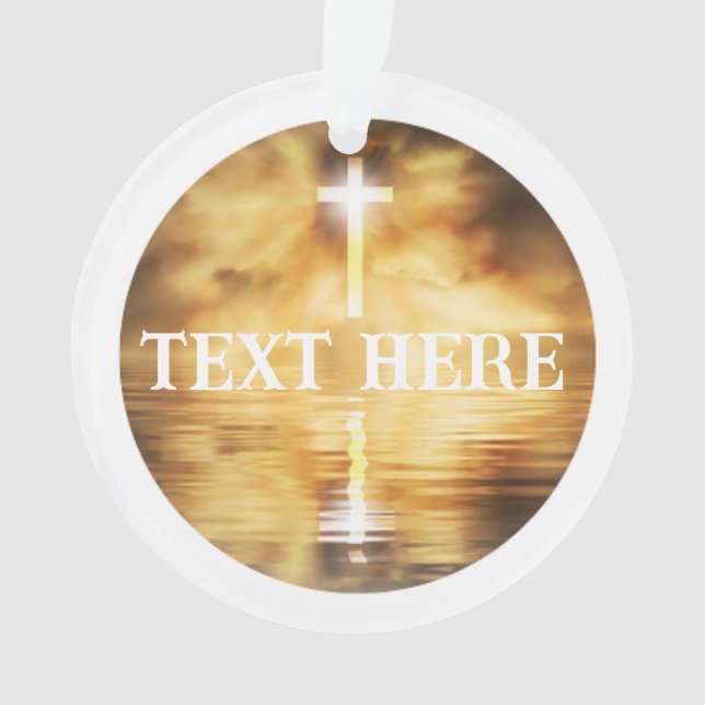 Ornamento Christian Cross Classic (Frente)
