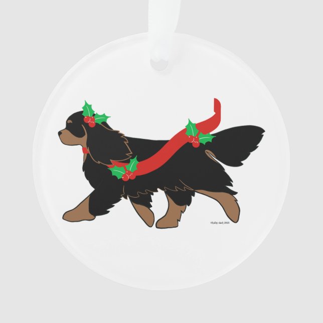 Ornamento Christmas Cavalier (Frente)