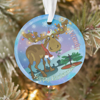 Ornamento Christmas Moose