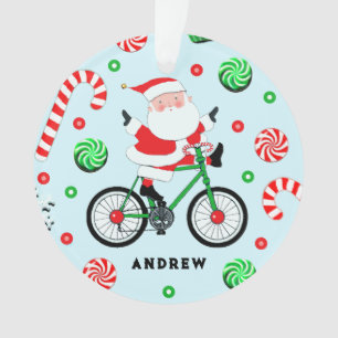 Ornamento Ciclista Natal de Ciclista