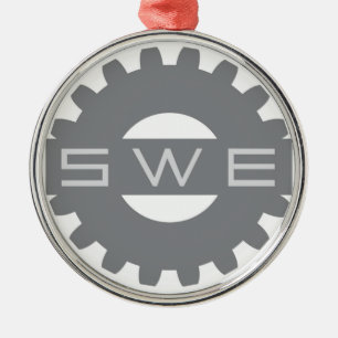 Ornamento cinzento de SWE (sociedade de