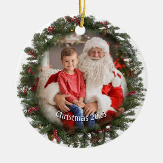 Ornamento Circular de Garland Foto