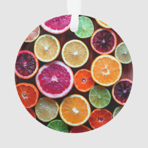 Ornamento Citrus Dream Lemon Limão Orange Fruta
