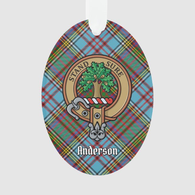 Ornamento Clan Anderson Crest Ornament (Frente)