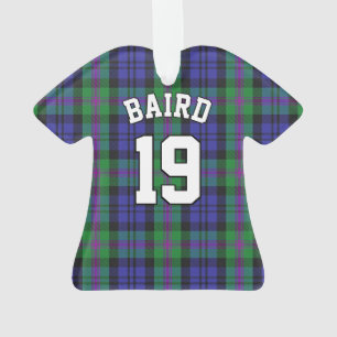 Ornamento Clan Baird Tartan Christmas Jersey