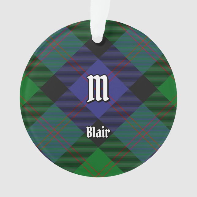 Ornamento Clan Blair Tartan Ornament (Frente)