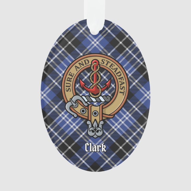 Ornamento Clan Clark Crest (Frente)