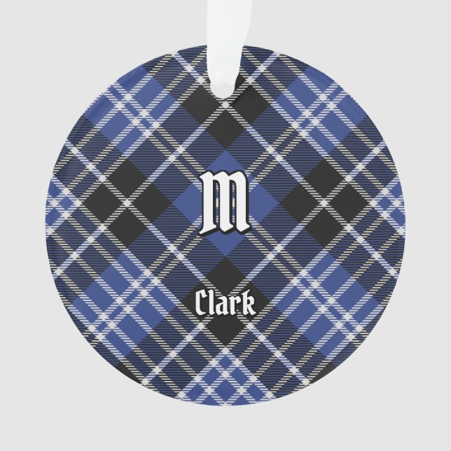 Ornamento Clan Clark Tartan (Frente)