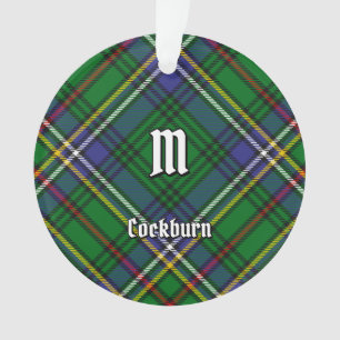 Ornamento Clan Cockburn Tartan