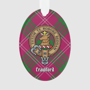 Ornamento Clan Crawford Crest Ornament