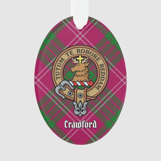 Ornamento Clan Crawford Crest Ornament (Frente)