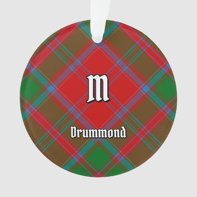 Ornamento Clan Drummond Tartan (Frente)
