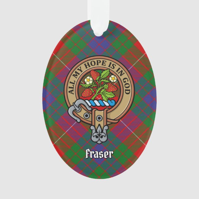 Ornamento Clan Fraser Crest Ornament (Frente)