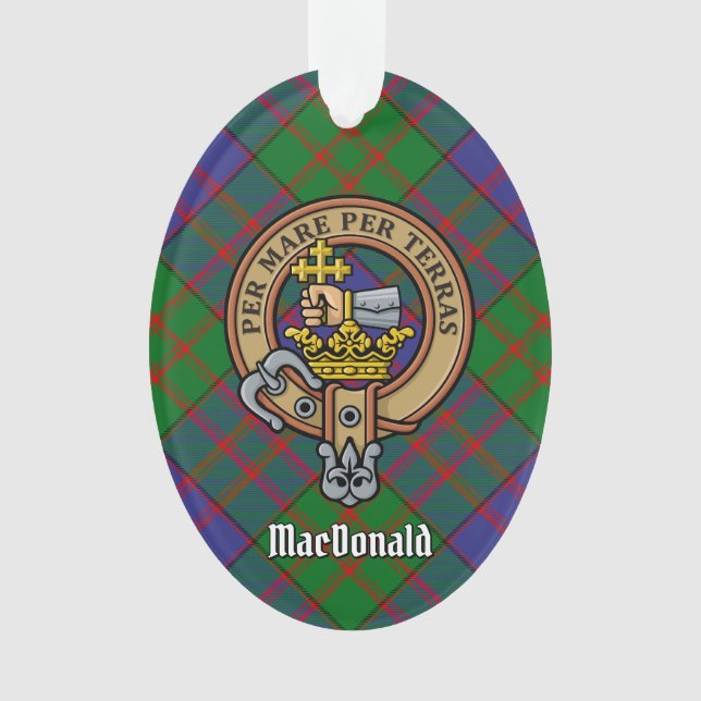 Ornamento Clan MacDonald Crest Ornament (Frente)