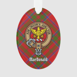 Ornamento Clan MacDonald da Ornação Keppoch Crest