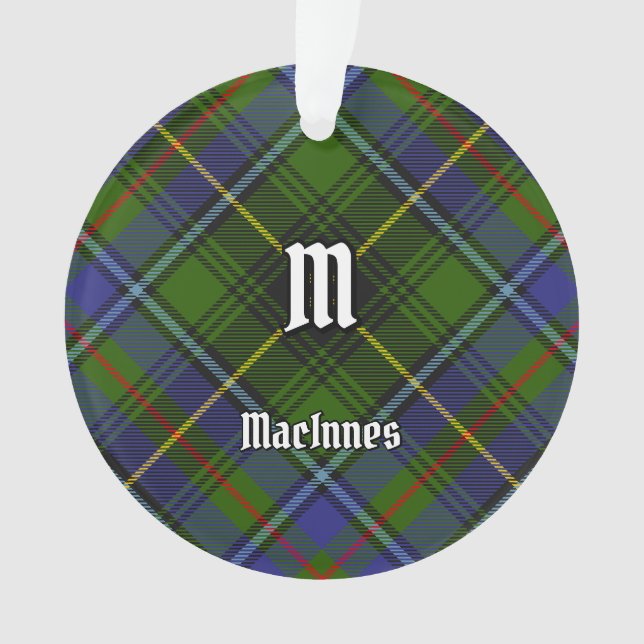 Ornamento Clan MacInnes Tartan (Frente)