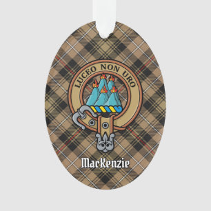 Ornamento Clan MacKenzie Crest Ornament