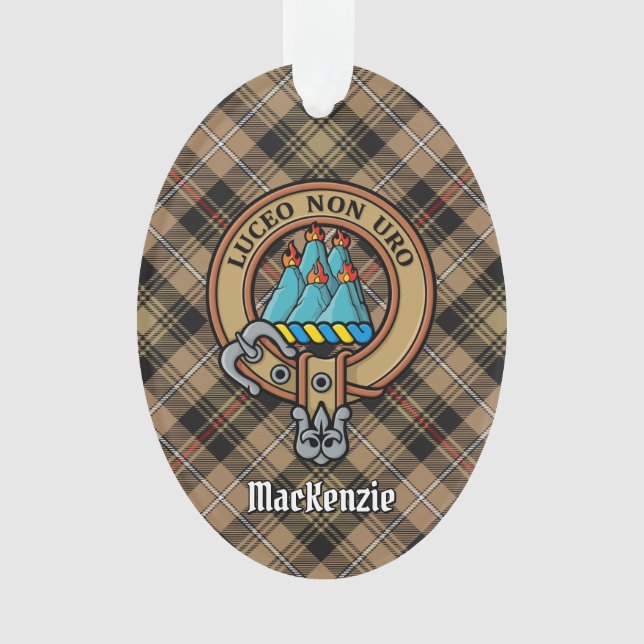 Ornamento Clan MacKenzie Crest Ornament (Frente)