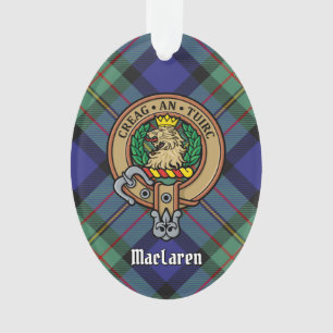 Ornamento Clan MacLaren Crest