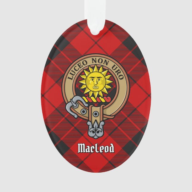 Ornamento Clan MacLeod do Raasay Crest (Frente)
