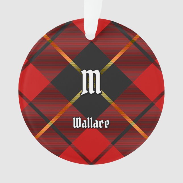 Ornamento Clan Wallace Tartan Ornament (Frente)