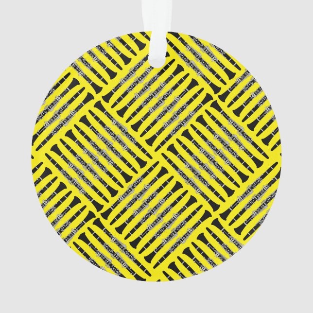 Ornamento Clarinet Crosshatch (Verso)