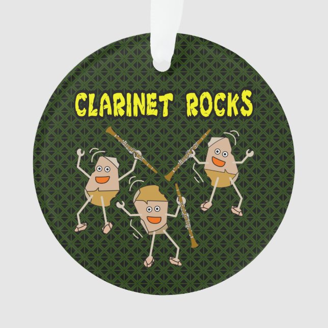 Ornamento Clarinet Rocks (Frente)