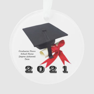 Ornamento Classe de dia de graduação de 2021 por Janz