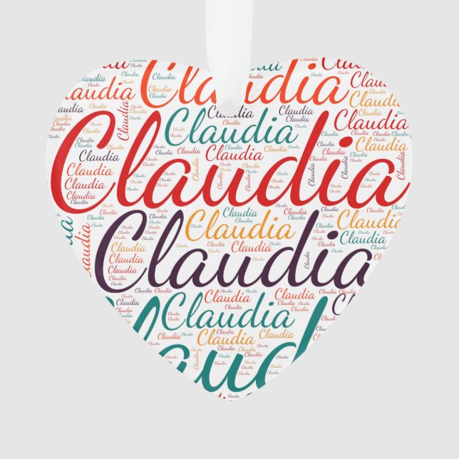 Ornamento Claudia (Frente)